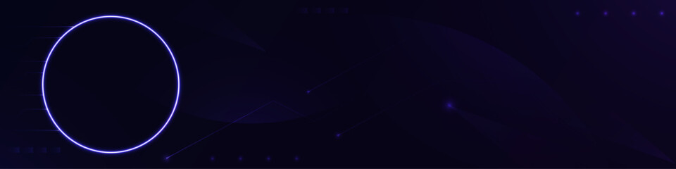 Futuristic blue circuit board background vector. Modern technology circuit board texture background design.  Quantum explosion technology.