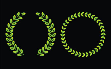 laurel wreath award illustrator