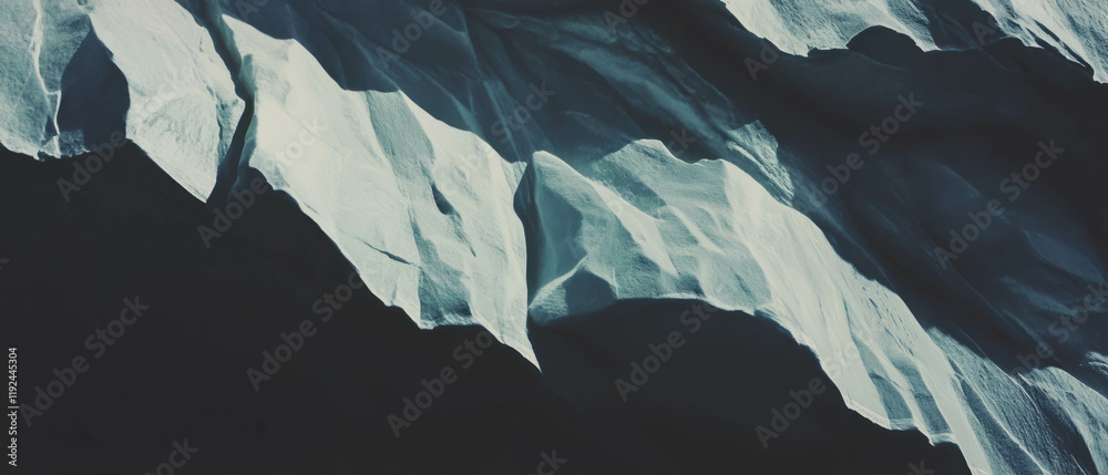 Poster Dynamic interplay of textures and colors in abstract art form enhances visual experience
