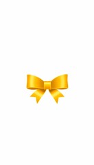 Obraz premium Golden decorative ribbon 