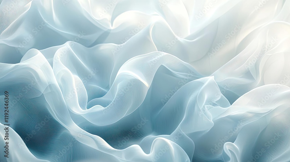 Poster cloudy abstract background concept. soft, flowing textures create an ethereal and soothing atmospher