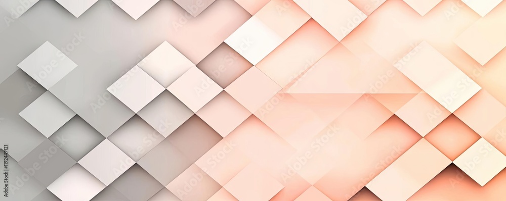 Poster Triangle abstract background concept. Abstract geometric background with soft colors and layered shapes for creative design.