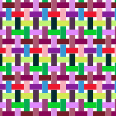 seamless geometric pattern with squares