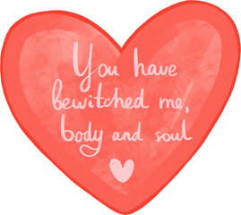 Vanelnine's Day Illustration, You have bewitched me, body and soul