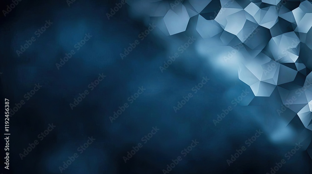 Aufkleber cloudy abstract background concept. abstract blue geometric background with blurred shapes for creat