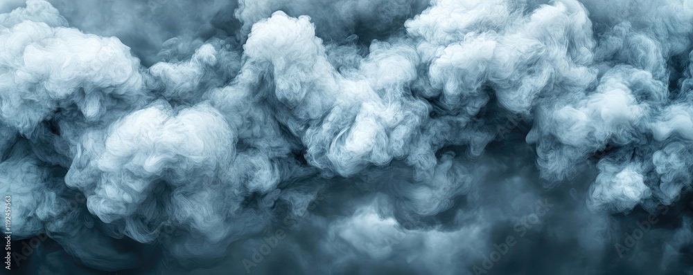 Aufkleber Cloudy abstract background concept. Dramatic cloud formations create a moody and atmospheric sky.