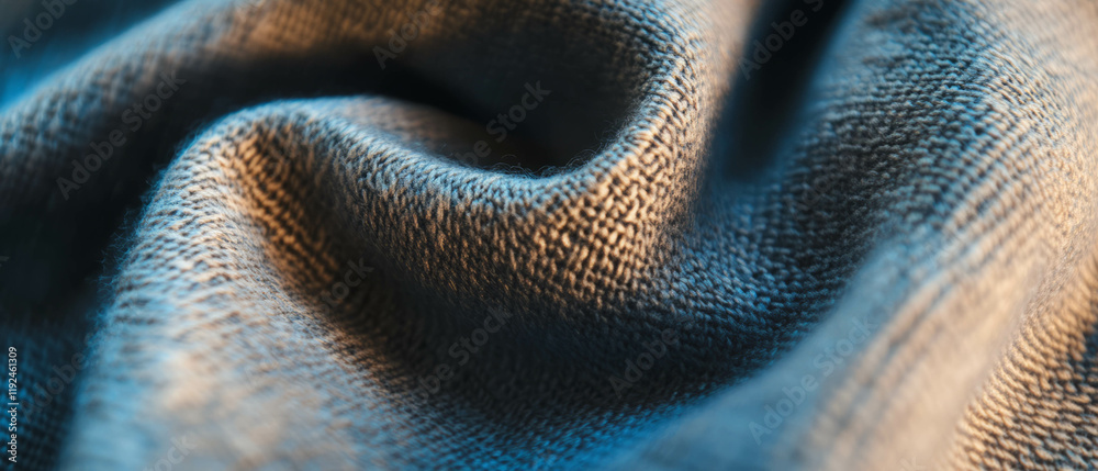Poster soft matte fabric texture offering a cozy and inviting tactile experience