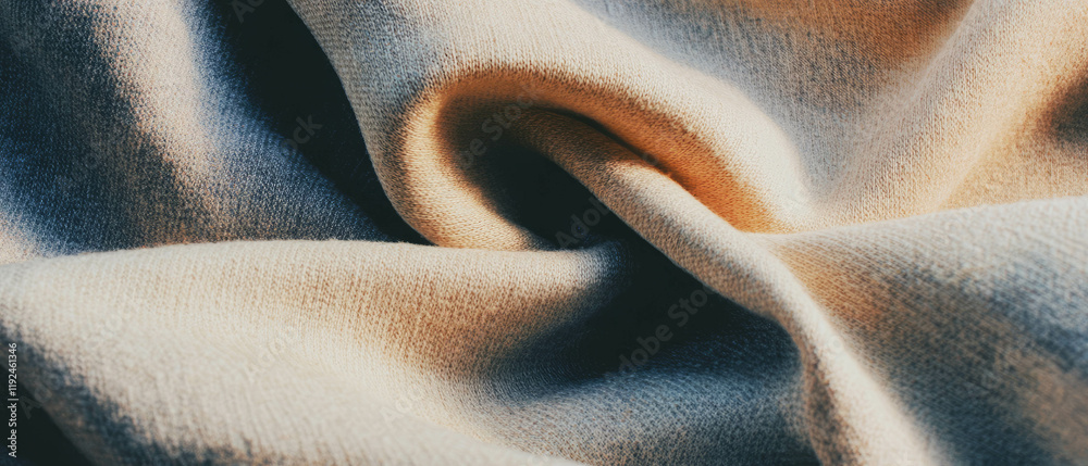 Poster Soft woven fabric with a matte texture creating a cozy tactile experience