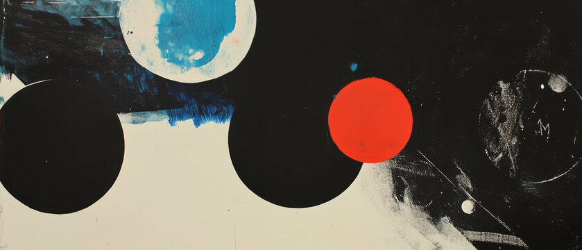 Unique monoprints showcasing vibrant colors and diverse textures in abstract design