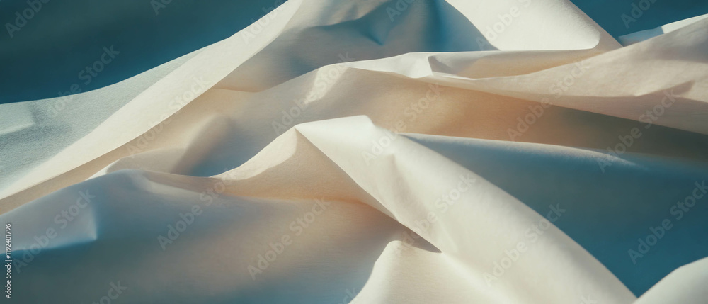 Poster subtle fiber texture on a matte paper surface with an organic feel