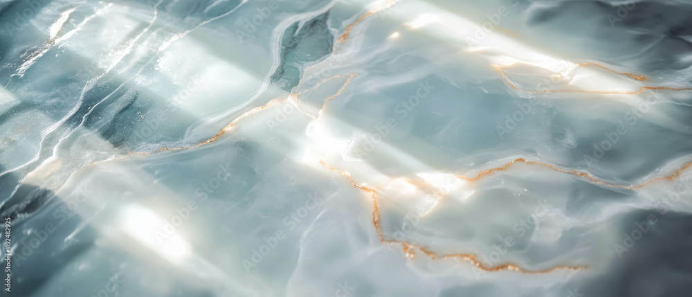 Poster polished ceramic textures with smooth glossy finish reflecting soft light patterns