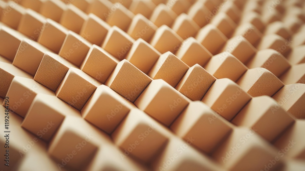 Poster studio absorber concept. abstract textured pattern of geometric shapes in a warm, neutral tone for d