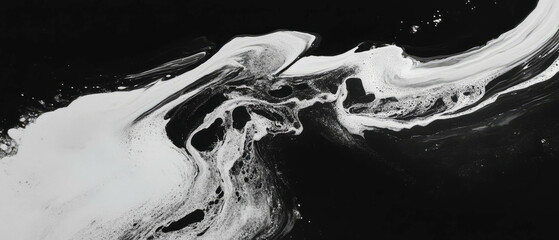 Flowing energy captured in swirling lines and dynamic curves of motion