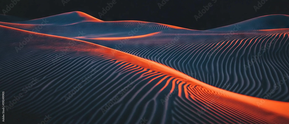 Poster Exploration of textured surfaces with subtle gradients in a minimalist design