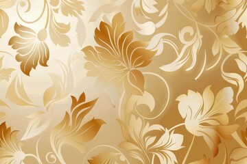 Vector Damask Wallpaper Design: Featuring a Floral Vintage Pattern That's Seamless in the Swatches Palettes