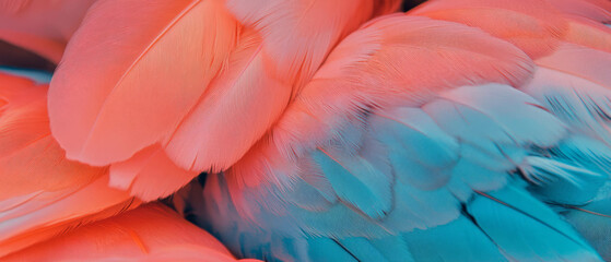 Fototapeta premium Vivid hues blend and merge with seamless transitions of colors in a colorful display