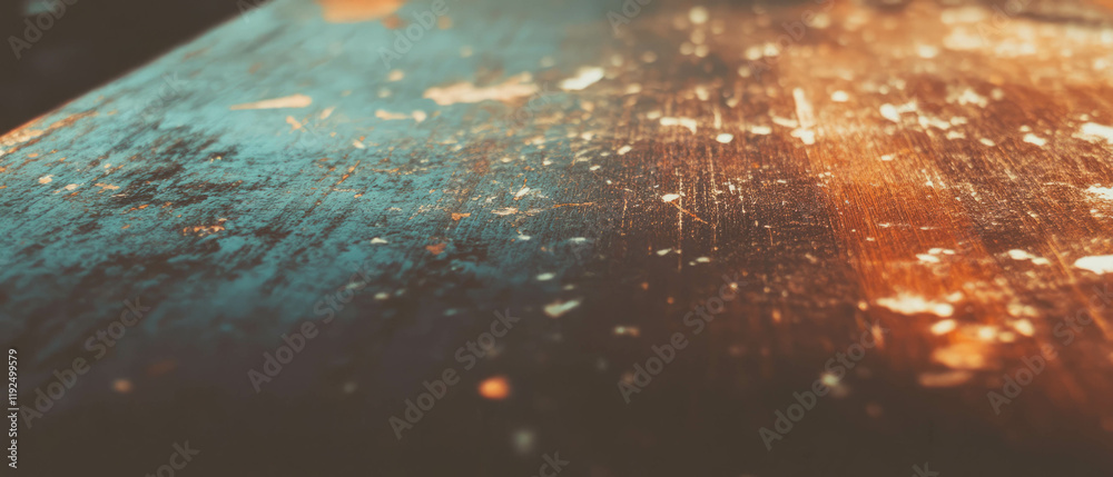 Poster retro film texture showcasing subtle grain and soft scratches on a weathered surface