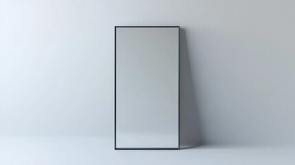 Stylish Black Framed Full Length Mirror