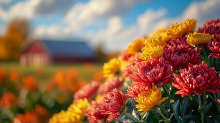 Bright yellow tulips blossom in the spring garden, a colorful display of floral beauty