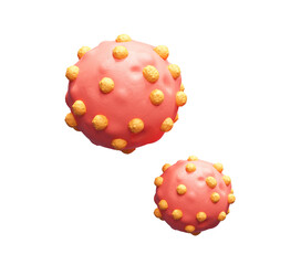 Cancer Cell Human Organs 3d Icon Illustration