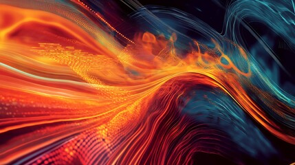 Depiction of thermodynamic concepts like Gibbs free energy a bold conceptual visual