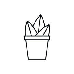 Houseplant icon.