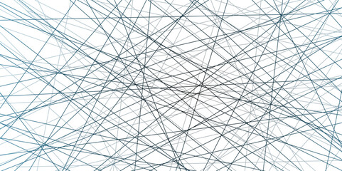 Abstract beautiful perfect random lines background. abstract white lines with blue background creative geometric triangle shape. perfect random abstract line background. Vector illustration.