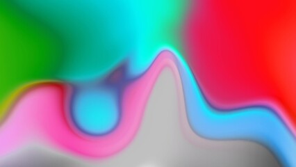 Abstract colorful smooth wave background