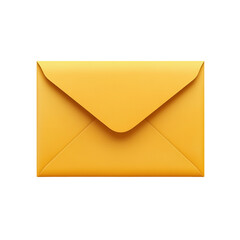 A Single Yellow Envelope, Digital Illustration