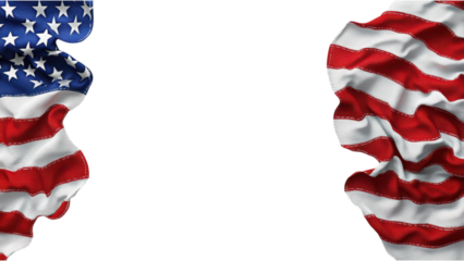 Celebrating freedom american flag minimalism with white background art display contemporary space artistic perspective symbolism of patriotism