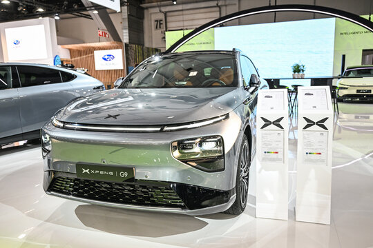 Xpeng G9 Brussels Motor Show 2025 