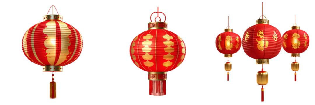  Vibrant red lanterns illuminate festive celebrations