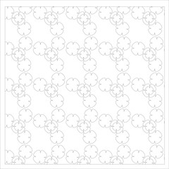 seamless pattern with flowers