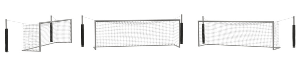 Soccer Gate isolated on white © Aziz3D99