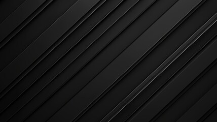 Obraz premium Textured Black Geometric Patterns Create Depth