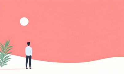 Sales Strategy Blueprint, a vibrant flat vector design showcasing a strategic approach to sales planning, emphasizing key elements and collaboration.