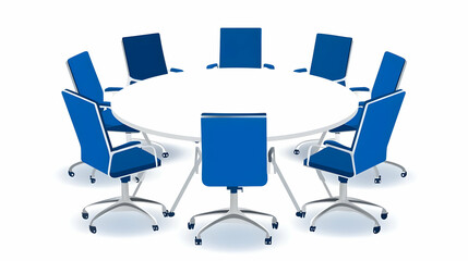 Team Collaboration in a Modern Office, professionals engaged in a strategic meeting, discussing ideas and plans, vibrant workspace atmosphere.