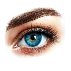 Obraz premium close up of female eye