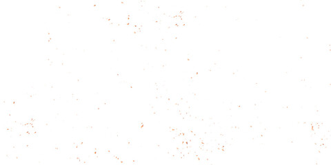 Abstract doted and confetti golden glitter and dust particles splatter on transparent background. Dust golden grunge background. Vector illustration.