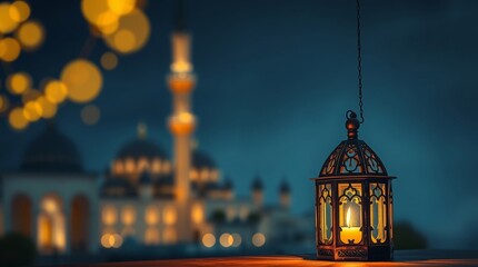 Obraz premium Ramadan Kareem Background, Eid-Al Fitr Background