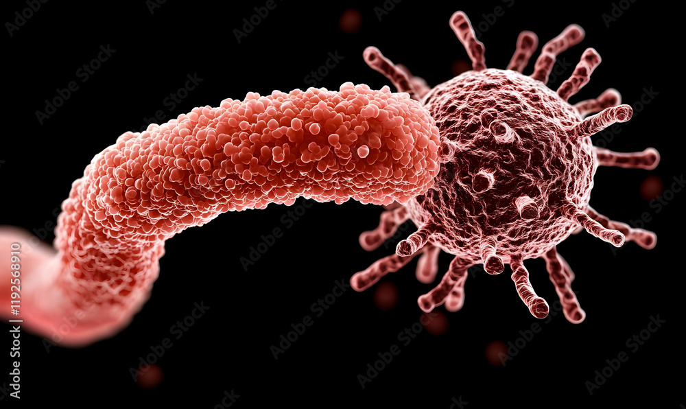 Poster h5n1 virus interaction, intricate cellular dynamics revealing the structure and behavior of the h5n1