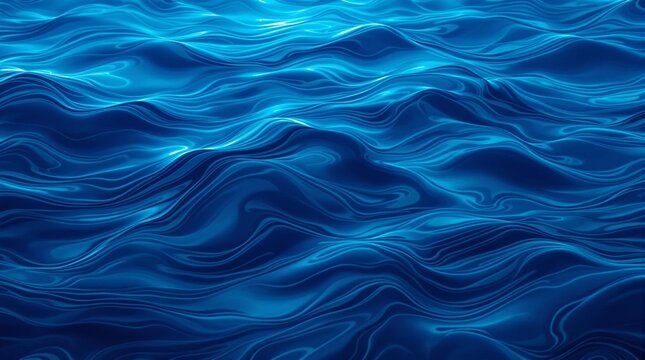 Abstract ripple effect in deep navy blue and turquoise for water-inspired designs, calming digital backgrounds, and oceanic branding visuals