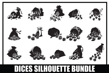 Dice Bag Silhouette Collection
