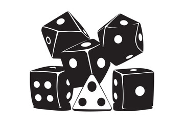 Dice Bag Silhouette Collection