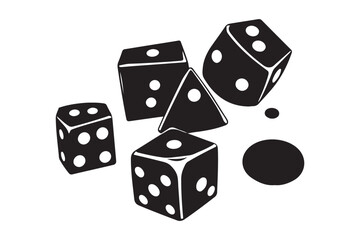 Dice Bag Silhouette Collection