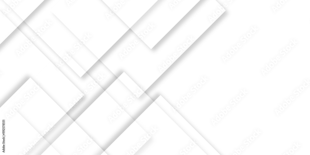 Aufkleber abstract background with lines White background with diamond and triangle shapes layered in modern abstract pattern design Space design concept Suit for business, corporate, institution presentation.	
