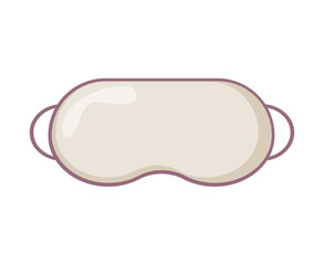  Sleep mask . Vector illustration