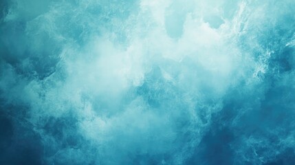 Serene Blue Sky with Soft Cloud Texture for Background and Design Use