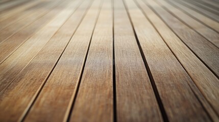 Closeup view of smooth wooden surface highlighting natural textures and patterns suitable for backgrounds or design elements in various projects