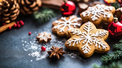 Holiday Baking Workshop for Families with Festive Cookies and Seasonal Decorations